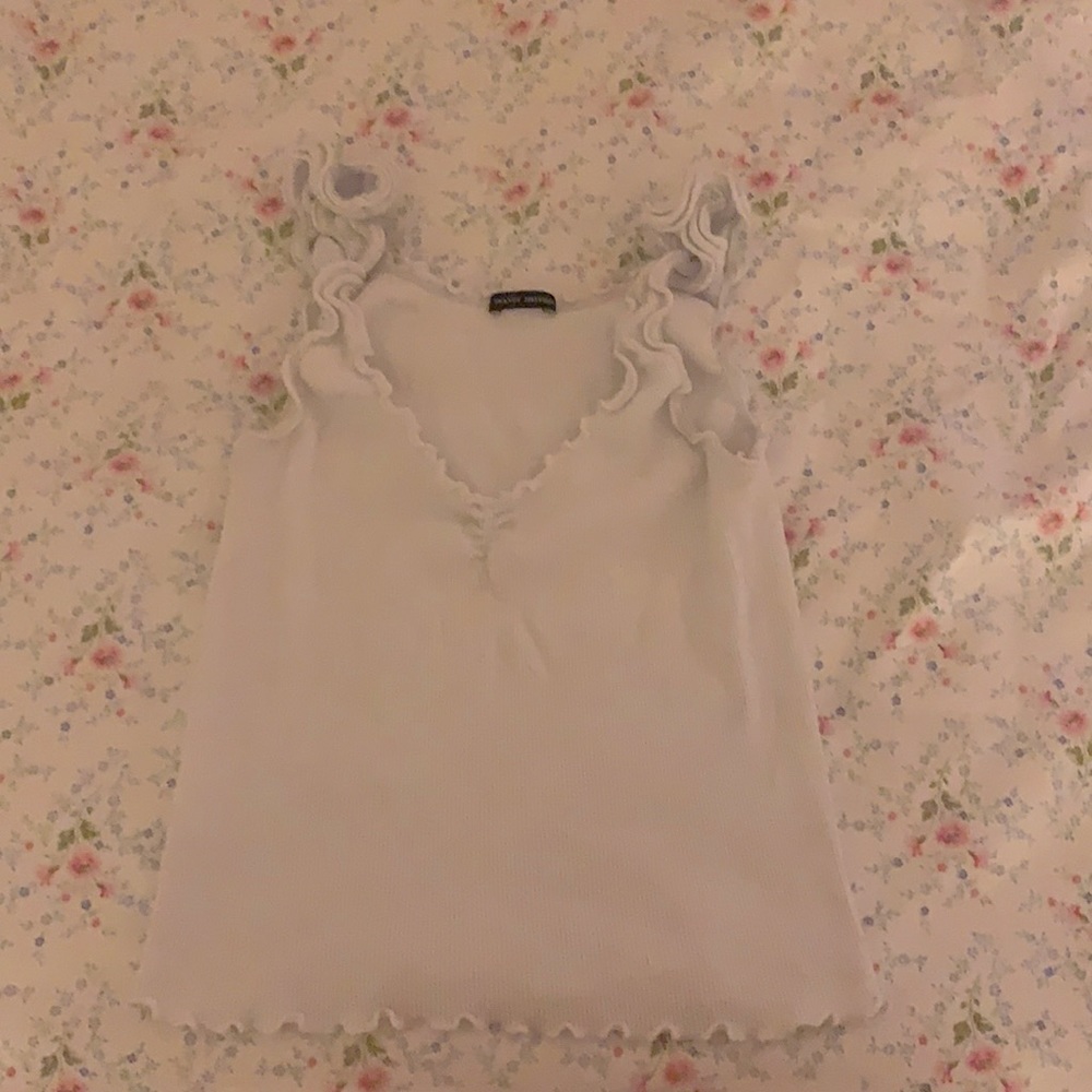 ruffled top